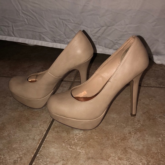 Trash Nude 5 1/4 inch Heels Size 8 1/2 - Picture 3 of 6